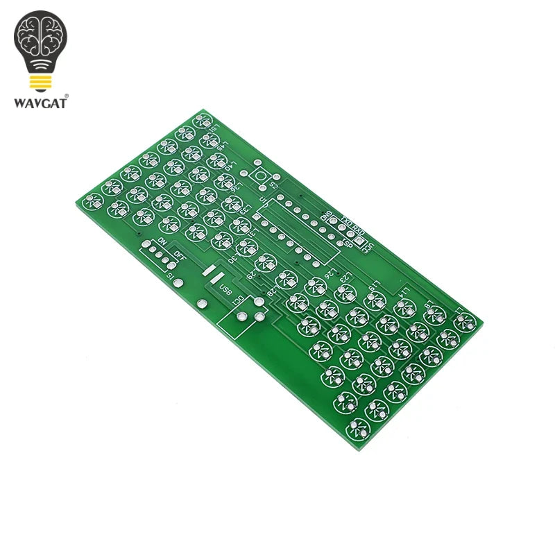 5V Electronic Hourglass DIY Kit Funny Electric Production Kits Precise With LED Lamps Double Layer PCB Board 84*40mm