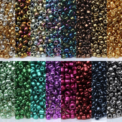 1000pcs 2mm Lacquer That Bake Charm Czech Glass Seed Beads DIY Bracelet Necklace Earring Spacer For Jewelry Making Accessories