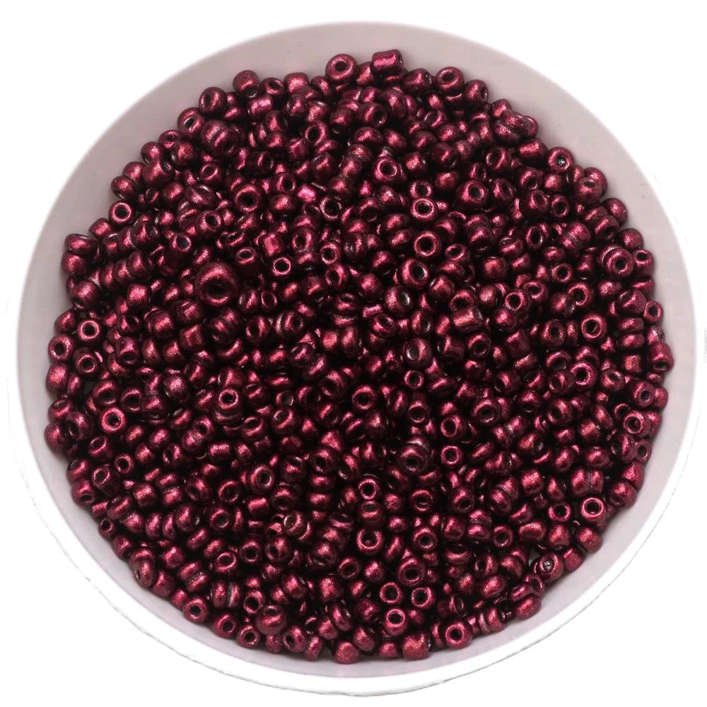 1000pcs 2mm Lacquer That Bake Charm Czech Glass Seed Beads DIY Bracelet Necklace Earring Spacer For Jewelry Making Accessories