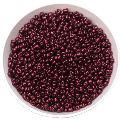 1000pcs 2mm Lacquer That Bake Charm Czech Glass Seed Beads DIY Bracelet Necklace Earring Spacer For Jewelry Making Accessories